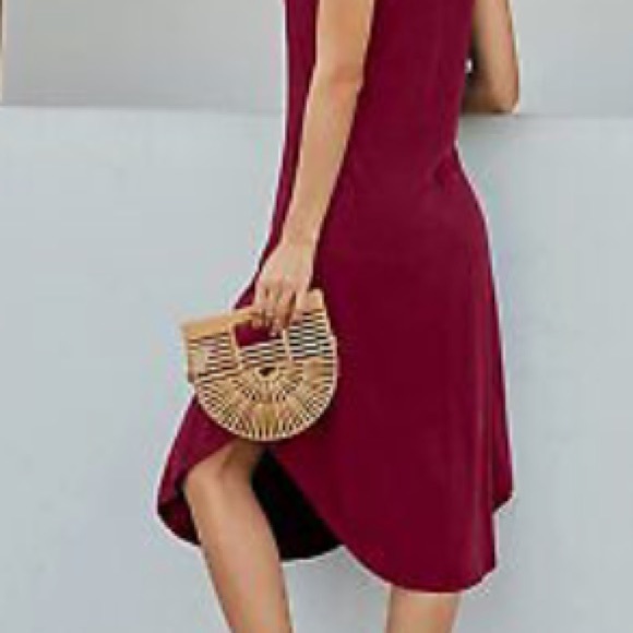 🆕🎉HP🎉
Zattcas Womens Jersey Sleeveless VNeck Racerback Summer Midi Dress - Picture 9 of 9